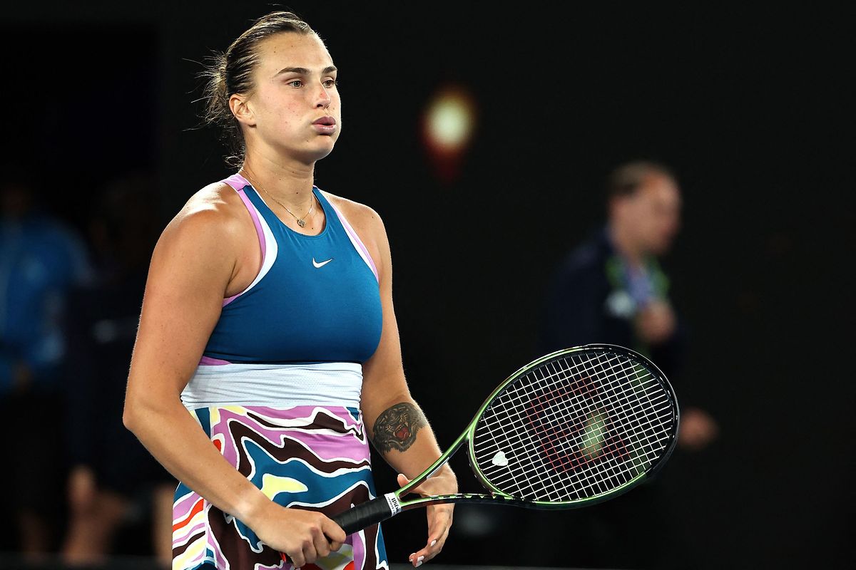 Aryna Sabalenka steht erstmals bei einem Grand-Slam-Turnier im Finale.