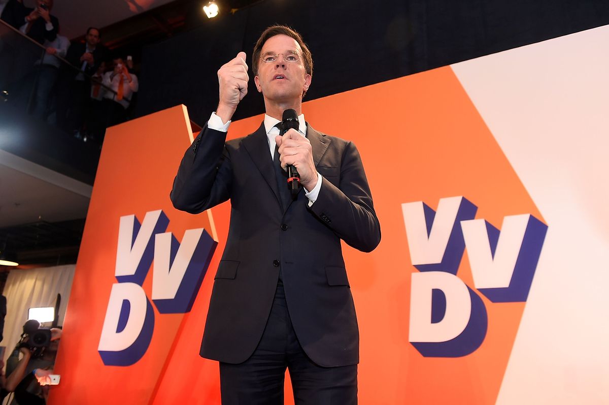 Der amtierende Ministerpräsident Mark Rutte nannte die Wahl "ein Fest für die Demokratie". 