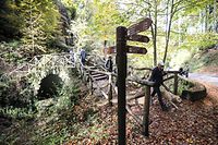 Luxemburg.  Mullerthal.  Schiessentümpel.  Photo: Guy olff