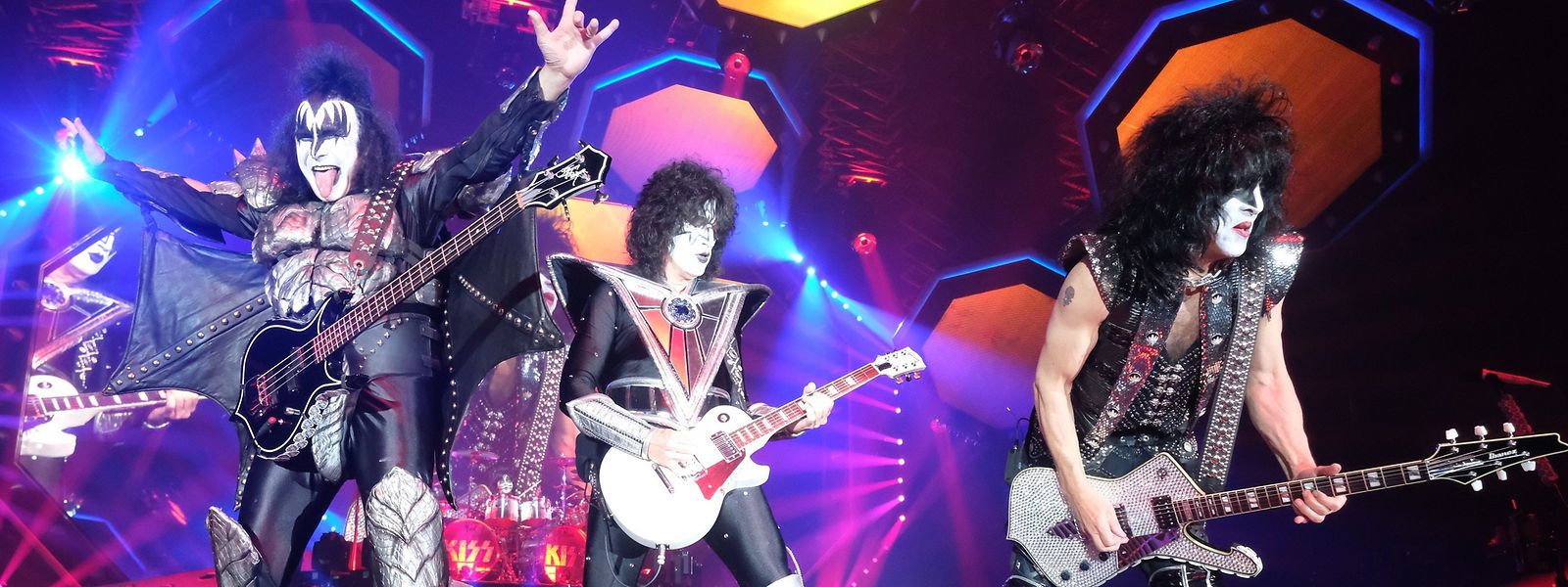 Von Clubgigs vor zehn Leuten in die Champions League des Hardrock: Kiss. 