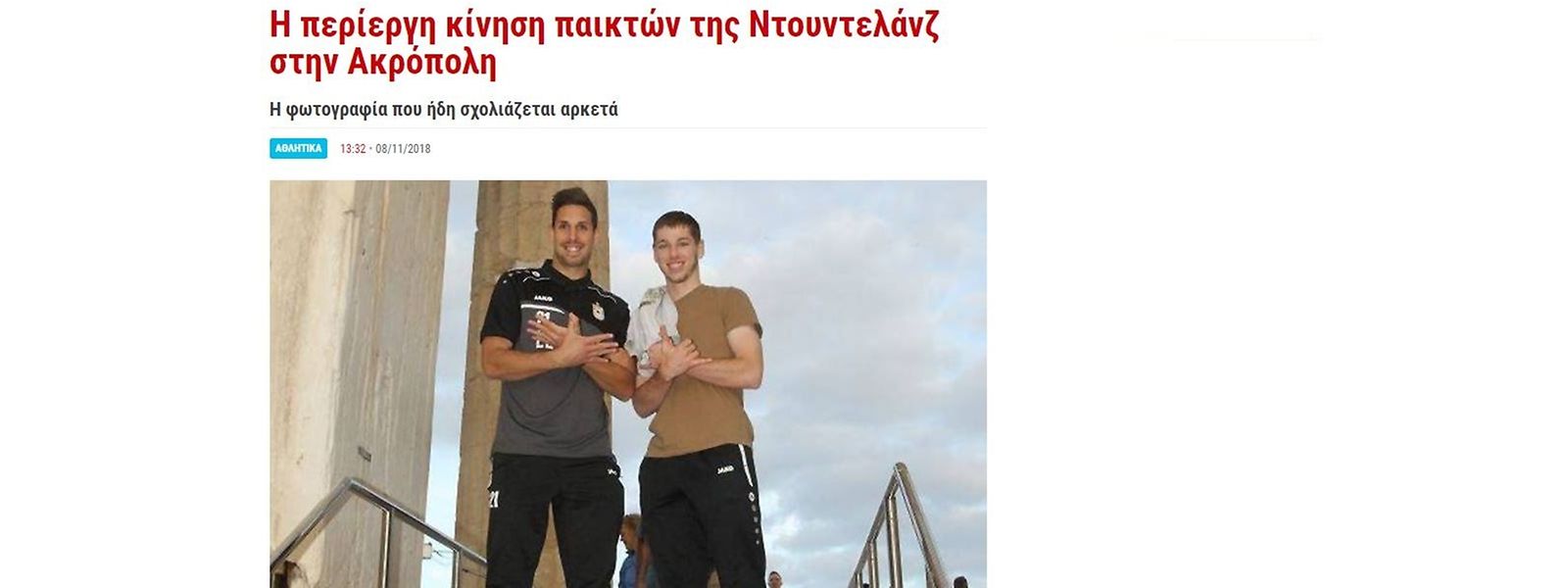 Patrick Stumpf (l.) und Leon Jensen stehen in der Kritik.