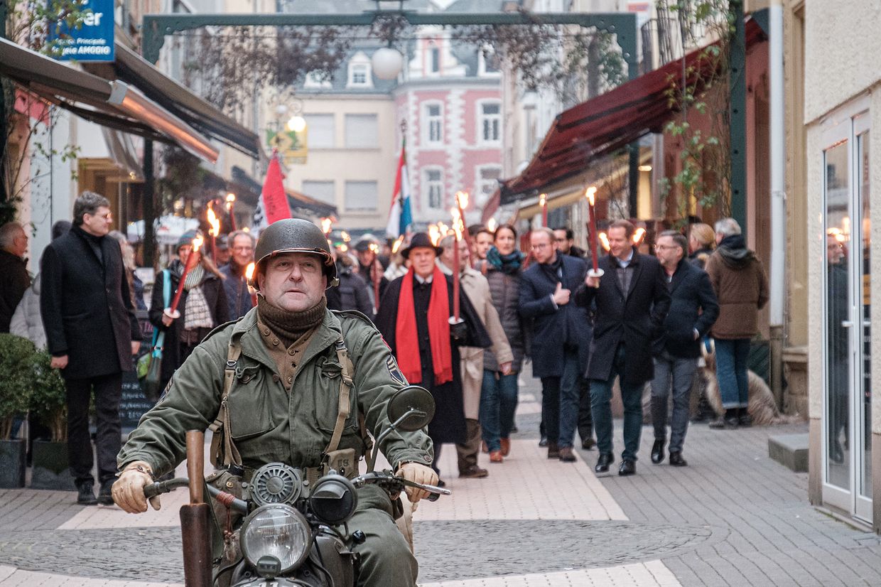 Ardennenoffensiv a Liberation vun Iechternach virum 75 Joer / Foto: Viktor Wittal