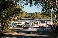 Echternacher Busbahnhof ist in Richtung Zentrum gerückt. Der neue Echternacher Busbahnhof auf der Roam / Foto: Viktor WITTAL