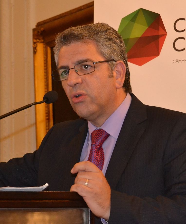 O presidente da Câmara de Comércio e Indústria Luso-Luxemburguesa, Francis da Silva