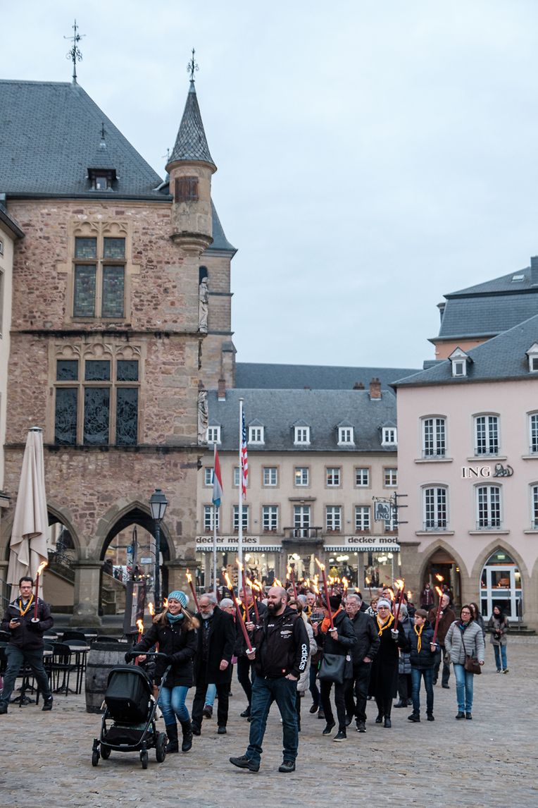 Ardennenoffensiv a Liberation vun Iechternach virum 75 Joer / Foto: Viktor Wittal