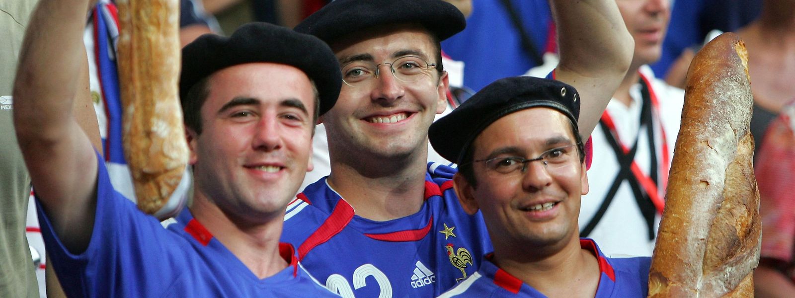 Des supporters français lors de la Coupe du monde 2006.