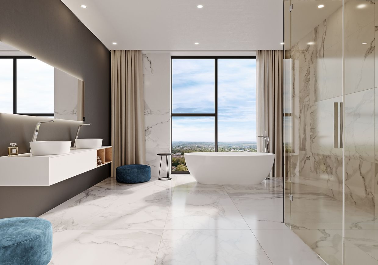 La surface totale de la tour résidentielle est de 20.000 m2. 