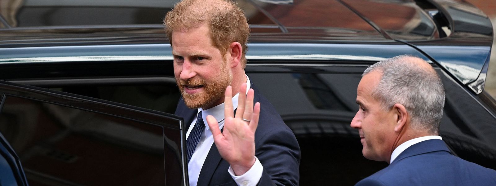 Prinz Harry am Montag in London.