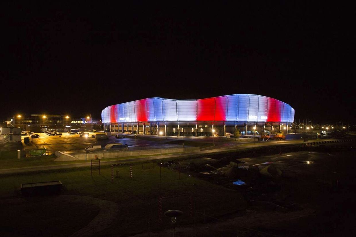 Telenor Arena in Baerum (Norwegen). 