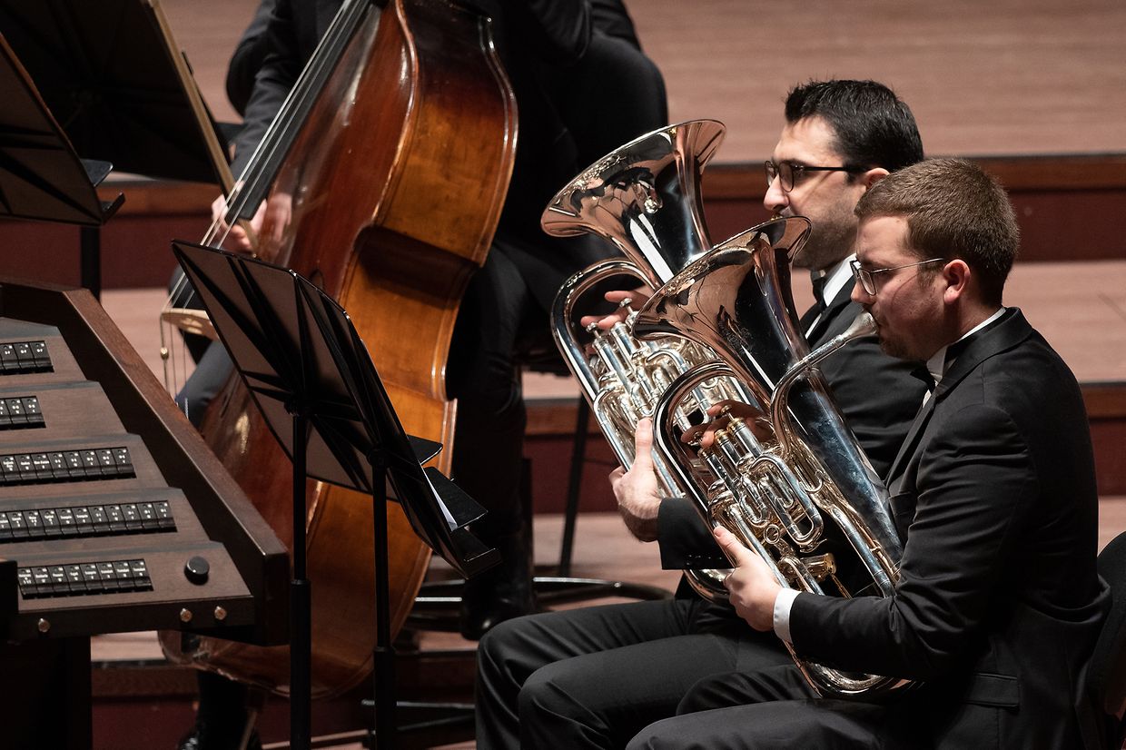 Luxembourg Wind Orchestra - LWO - "Hope" - Luxembourg - Ville - Philharmonie - 12/03/2022 - photo: claude piscitelliLuxembourg Wind Orchestra - LWO - "Hope" - Luxembourg - Ville - Philharmonie - 12/03/2022 - photo: claude piscitelli
Luxembourg Wind Orchestra
Philippe Noesen direction
Zala Kravos piano
Maurice Clement orgue