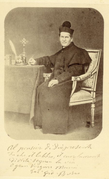 Don Bosco etwa 1865.