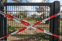 Corona-Virus, Geschlossene Spielplätze in Gasperich, Foto: Guy Wolff/Luxemburger Wort