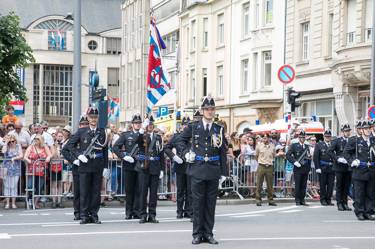 Luxembourg National Day military parade in pictures