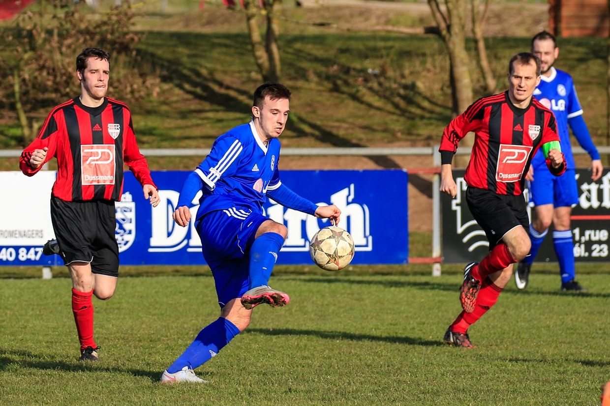Josh Becker (Boevange) a tout le temps de contrôler