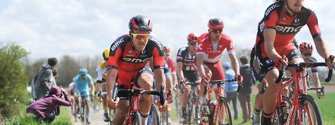 Jempy Drucker (links) steht im vorläufigen BMC-Aufgebot für die Vuelta.
