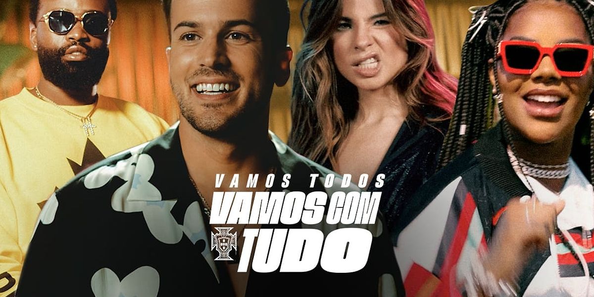 Vamos Com Tudo David Carreira Lanca Hino Do Europeu Com Ludmilla Giulia Be E Preto Show