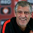 Football Soccer - Euro 2016 - Portugal News Conference - Centre National de Rugby, Marcoussis, France - 2/7/16 - Portugal's coach Fernando Santos attends the news conference.  REUTERS/Gonzalo Fuentes