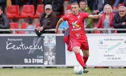 Sanel Ibrahimovic (Wiltz) Freisteller, Einzelbild, Aktion, Ganzkörper/ Fussball Ehrenpromotion Luxemburg, 4. Spieltag, Saison 2019-2020 / 08.09.2019 /FC Wiltz 71 - Swift Hesperingen / Terrain am Poetz, Weidingen (Wiltz) /Foto: Ben Majerus