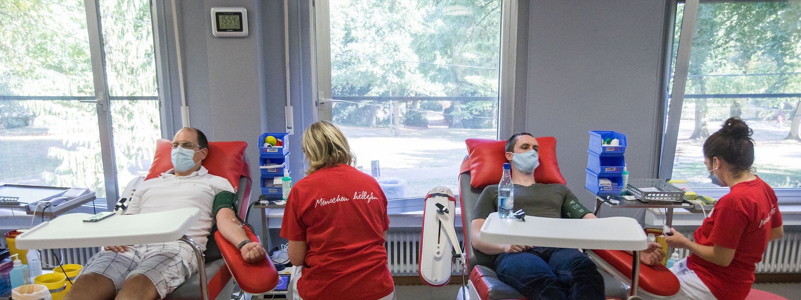 A Cruz Vermelha luxemburguesa lançou um apelo urgente a dadores de sangue.