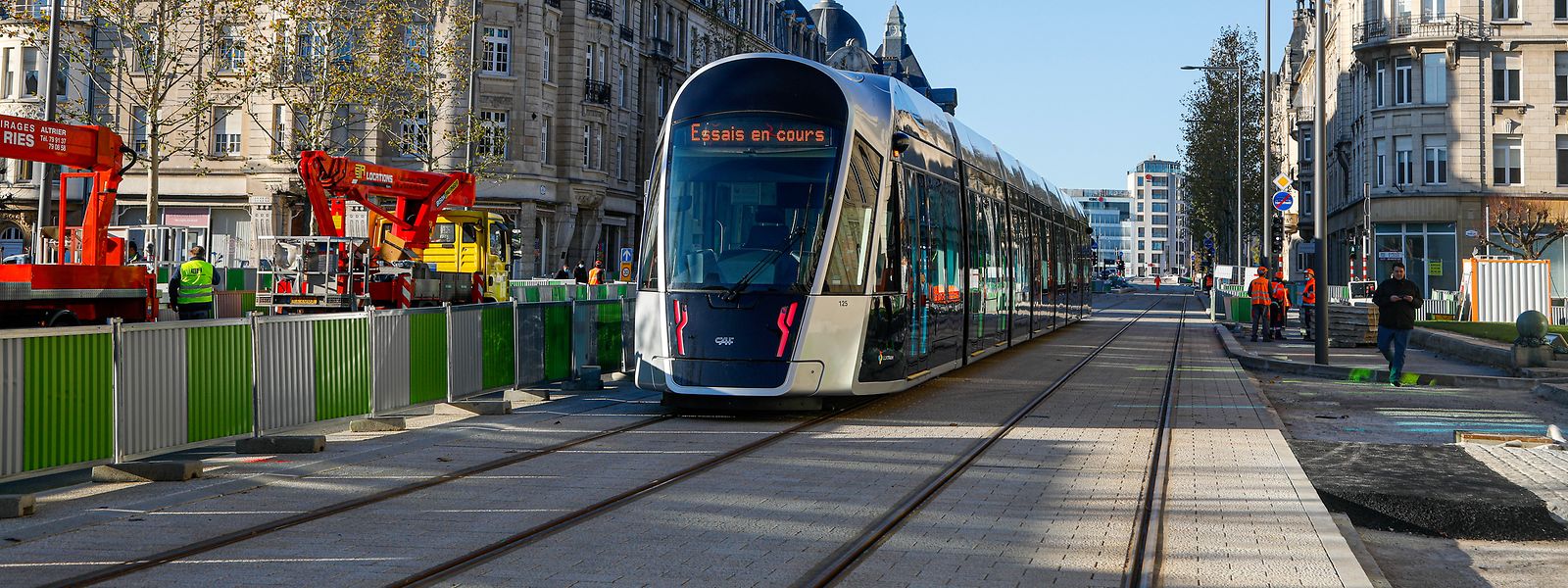 Devenu populaire, le tram n'en desservira pas pour autant toutes les agglomérations du pays, précise François Bausch.