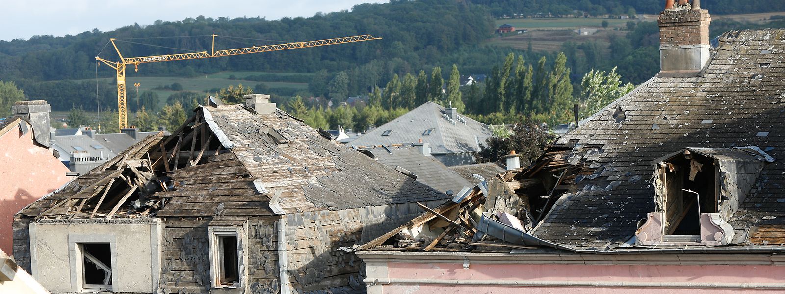Après la tornade du 9 août, 31 maisons de la commune de Pétange sont encore inhabitables aujourd'hui.