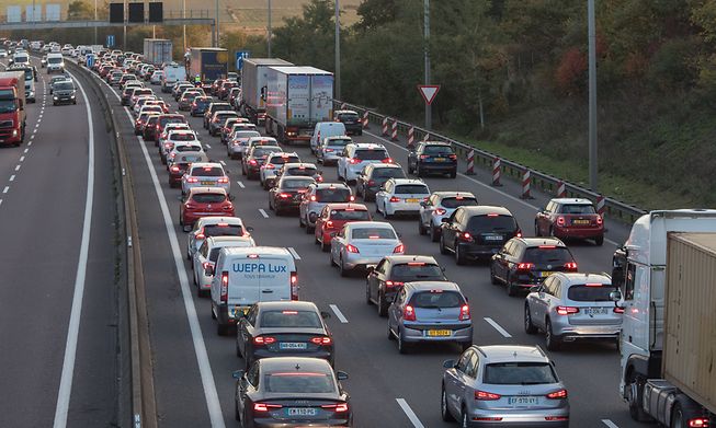 Scenes of congestion on the A3, near the Belgian border, could be set to become more commonplace from Friday