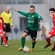 Dylan Lempereur (Differdingen - 21) - Mohamed Nabli (Mondorf - 30) / Fussball BGL Ligue Luxemburg, 17. Spieltag Saison 2020-2021 / 21.03.2021 / FC Differdingen 03 - US Mondorf / Stade de la Ville de Differdange / Foto: Yann Hellers