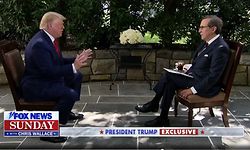 Chris Wallace, Fox-News-Journalist, brachte US-Präsident Donald Trump ins Schwitzen. 