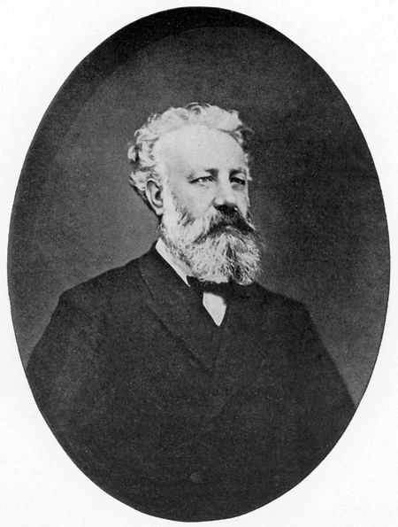 Der französische Schriftsteller Jules Verne.