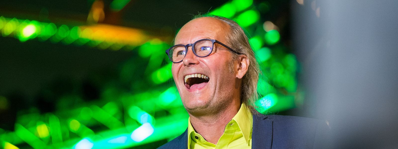 So sehen Sieger aus: Claude Turmes verteidigt den Sitz der Grünen im Norden mit Bravour.