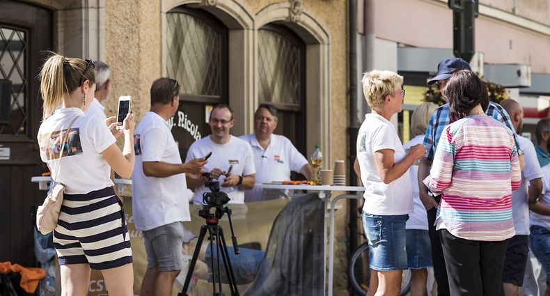 "CSV-Nolauschter-Tour"/ CSV / Fußgängerzone / Echternach/ 23.07.2019/ Foto : Caroline Martin