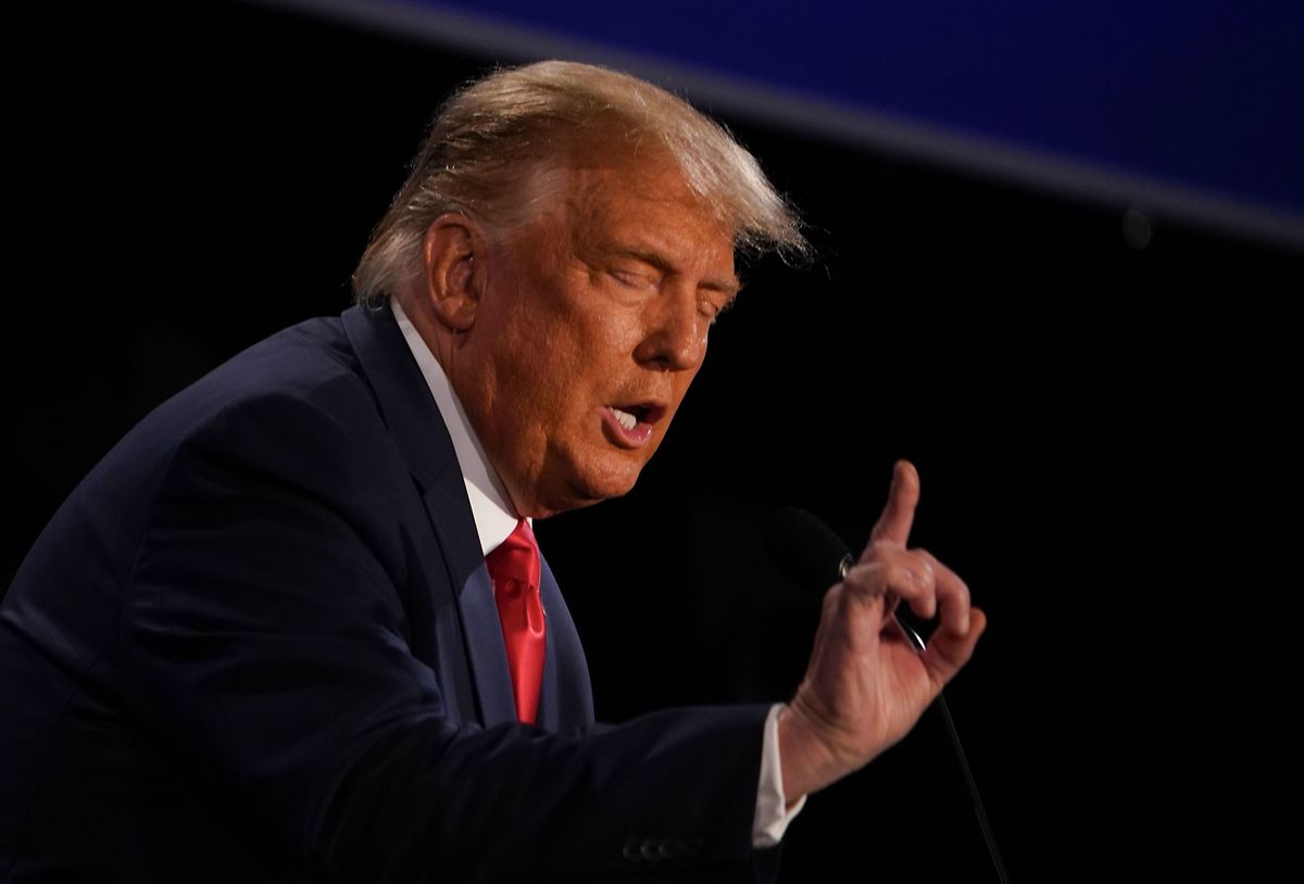 „Ich bin die am wenigsten rassistische Person in diesem Raum“, sagte donald Trump.