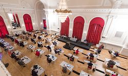 Politik, Ankündigungen von Bettel bezüglich Corona, Covid-19, Chambre, Cercle cité, Foto: Lex Kleren/ Luxemburger Wort