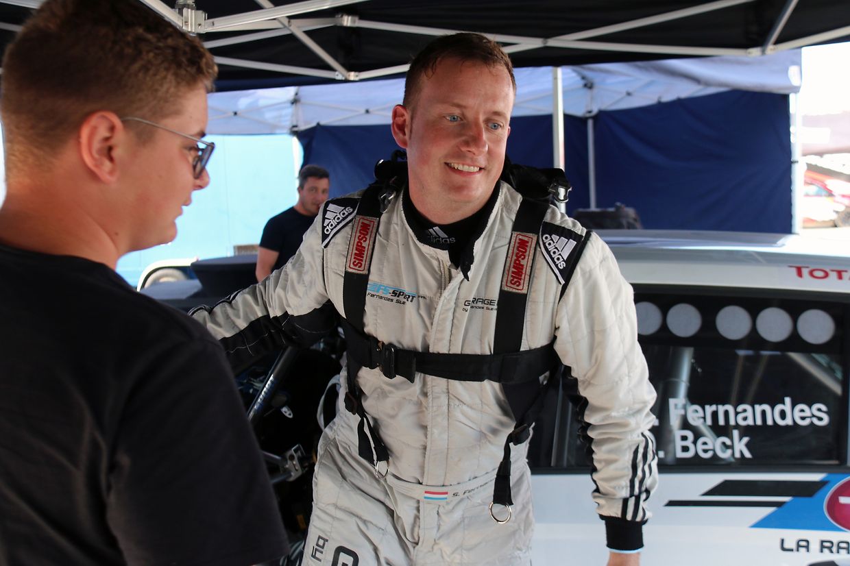 Steve Fernandes obteve um excelente terceiro lugar no edição de 2018 do Rali do Luxemburgo.