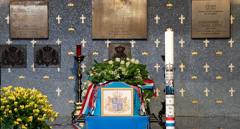 CGDL Funérailles S.A.R. le Grand-Duc Jean - Luxembourg - Ville - Cathédrale Notre-Dame - Crypte - 07/05/2019 - photo: claude piscitelli