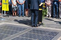 Inauguration of the ÒWattwayÒ, the new solar street equipped with solar collector cells in Belval. Belval, Luxembourg - 12. 11. 2018 photo: Matic Zorman / Luxemburger Wort