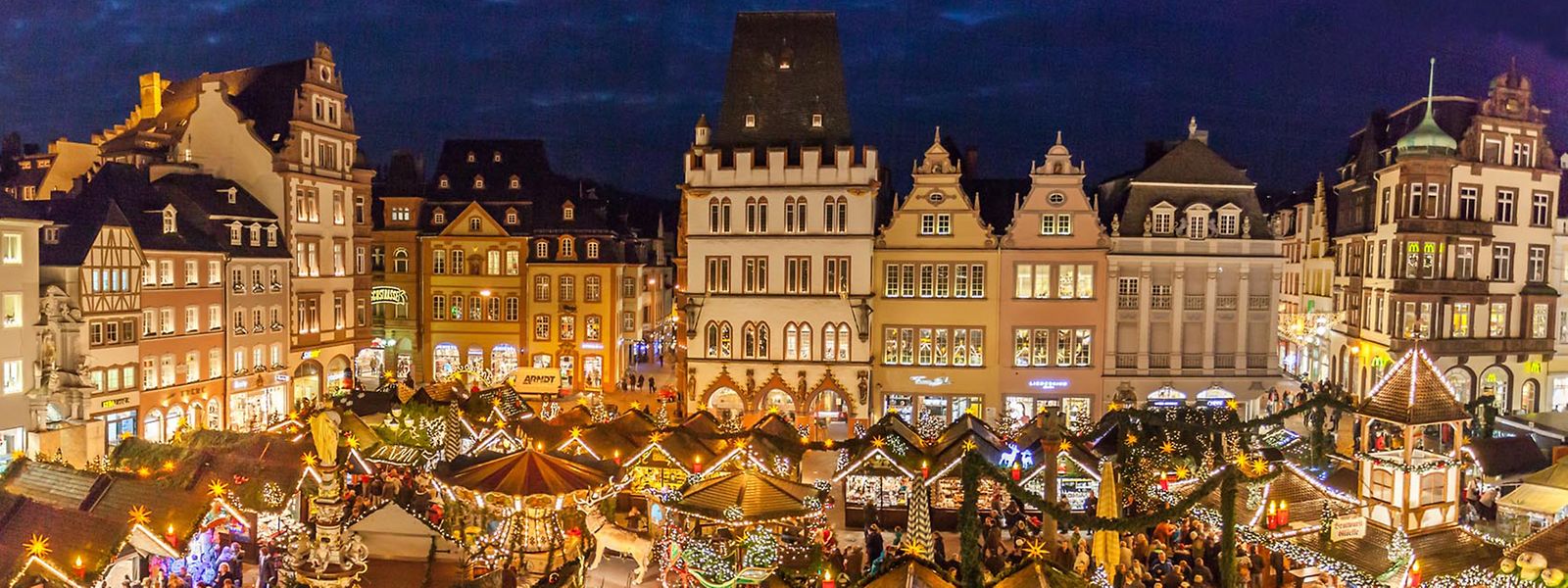 Der Weihnachtsmarkt in Trier wurde von den Nutzern der Tourismusplattform „European Best Destinations“ europaweit in die Top Ten gewählt. 
