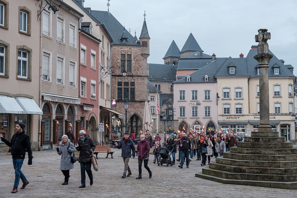 Ardennenoffensiv a Liberation vun Iechternach virum 75 Joer / Foto: Viktor Wittal