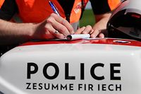 Blitzer-Marathon der Police, Polizei, Grand-Ducale, N13, Frisange, le 18 avril 2018. Photo: Chris Karaba