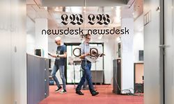 Newsdesk Luxemburger Wort. Photo Guy Wolff