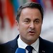 Luxembourg's Prime Minister Xavier Bettel speaks to the press as he arrives ahead of an European Council Summit at The Europa Building in Brussels, on June 20, 2019. (Photo by Aris Oikonomou / AFP)