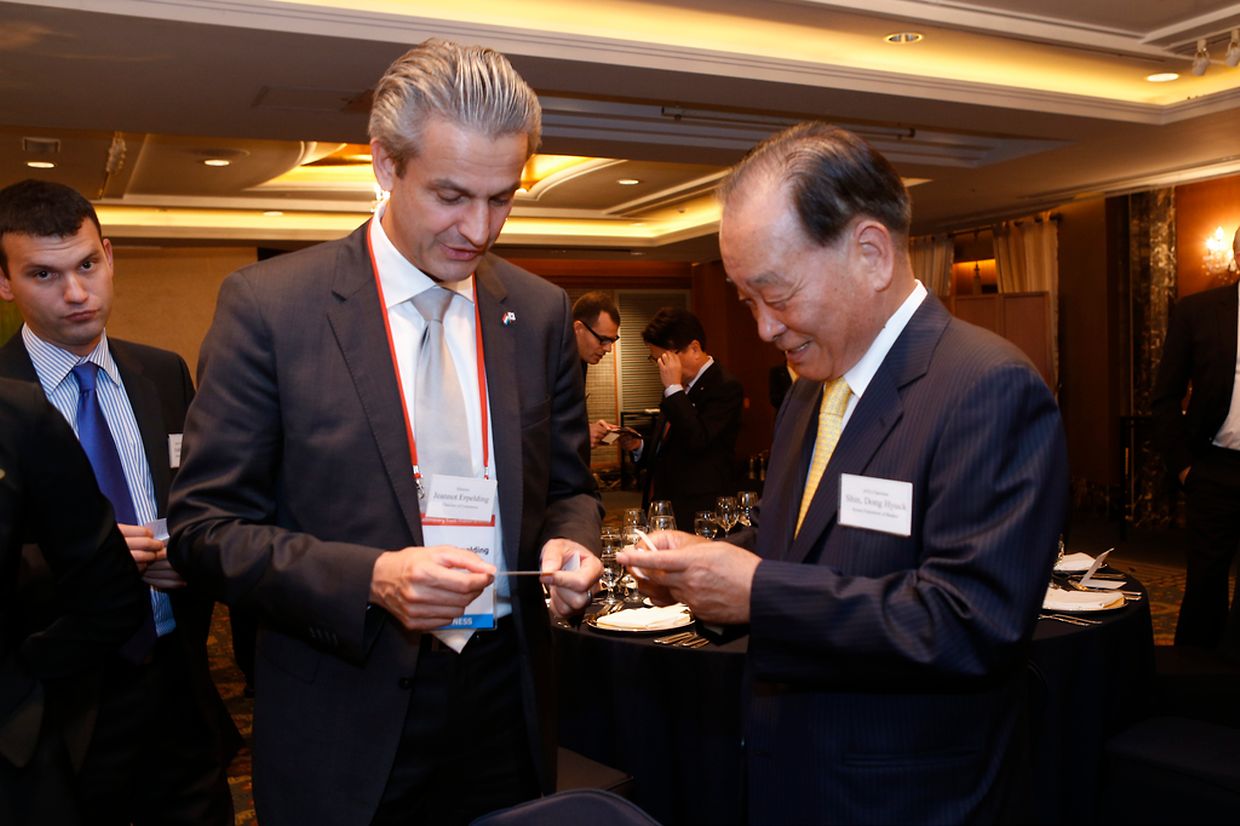 Auftakt der Wirtschaftsmission in Korea und Japan.