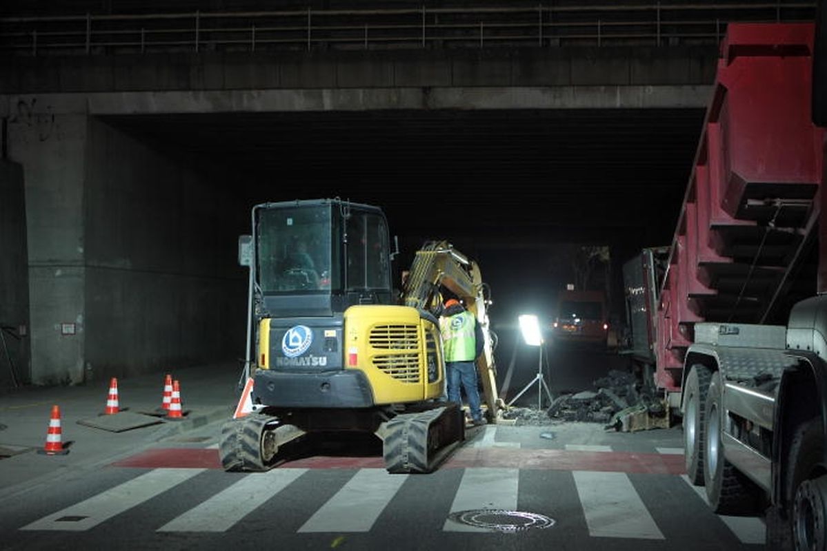 Die Überprüfung der Infrastrukturen zog sich bis in die Nacht.