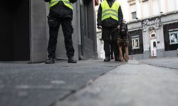 Lokales, Sicherheitsbeamter Quartier Gare, Agent de Sécurité, GDL Security, Foto: Chris Karaba/Luxemburger Wort