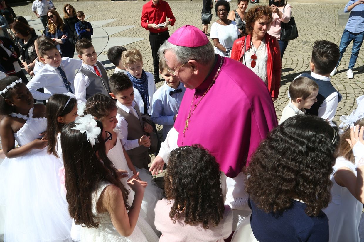 Messe für “ Lëtzebuerg Notre-Dame “ ( Bouneweg - Hamm).