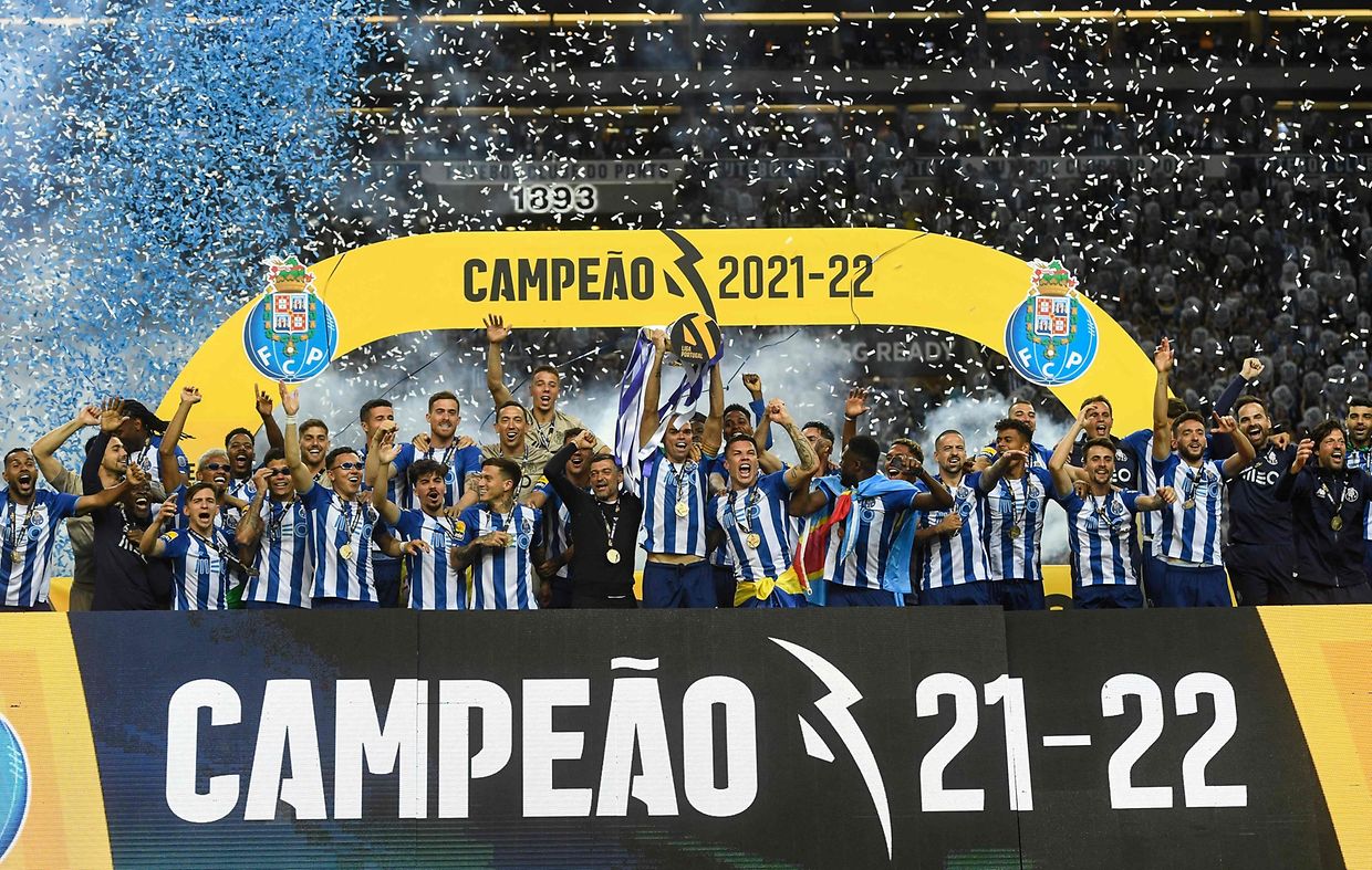 A festa do FC Porto. Campeão da I Liga de futebol