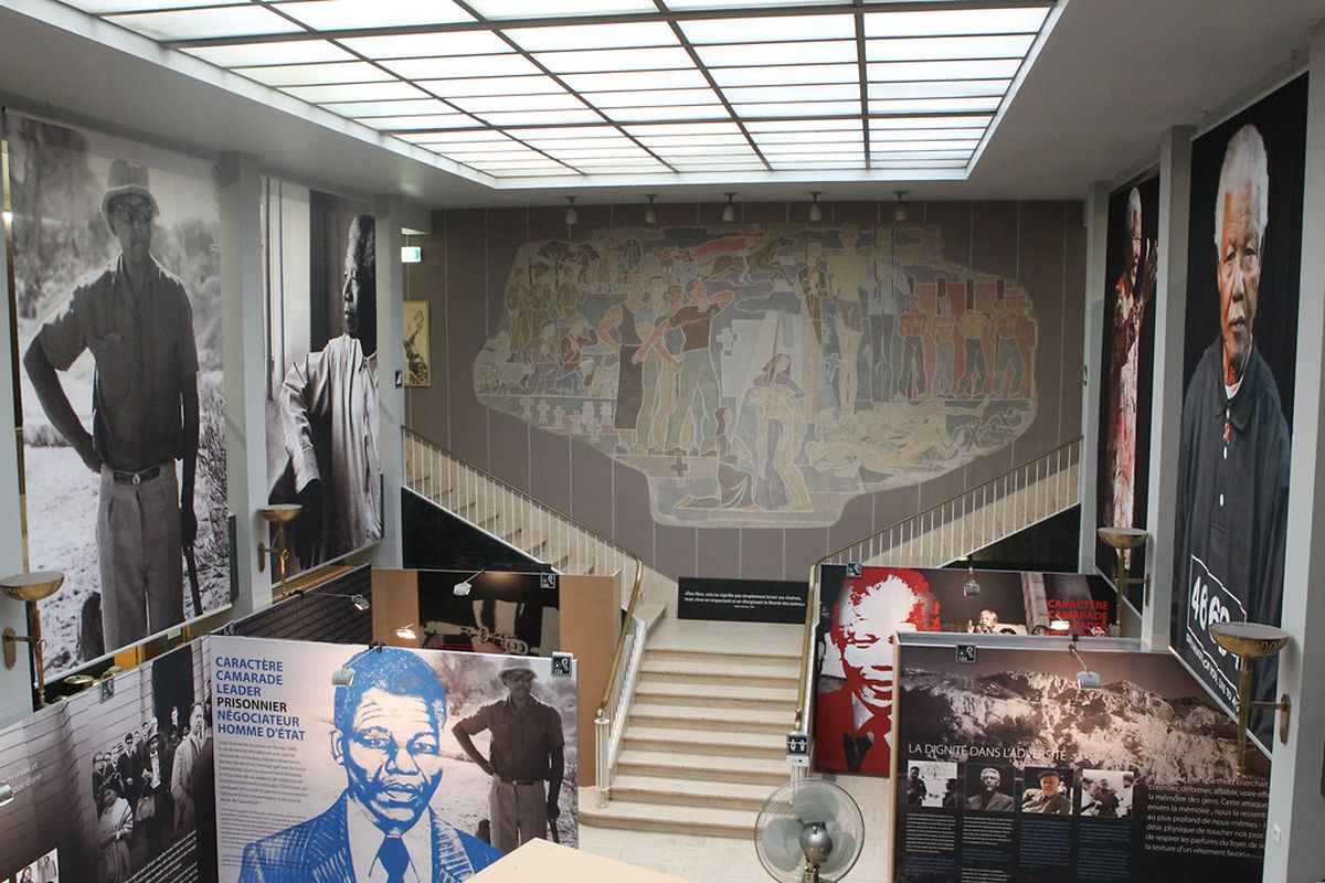 Großherzog Henri besucht Nelson-Mandela-Ausstellung