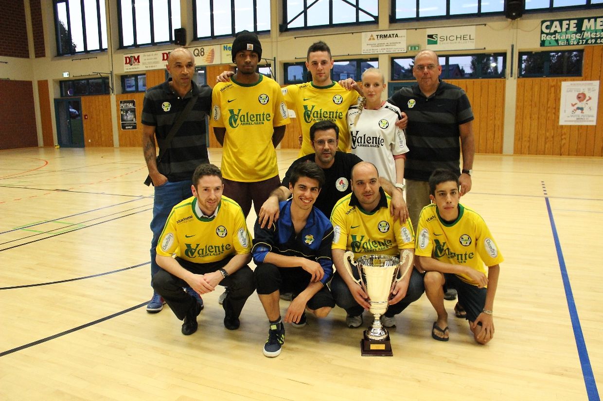 A formação do Samba Seven que foi o 3° classificado do campeonato