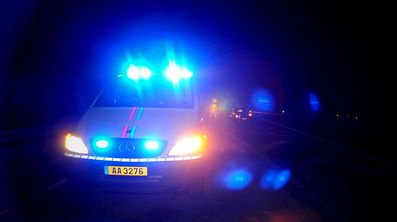 Die Polizei stellte den flüchtigen Unfallfahrer zu Hause.