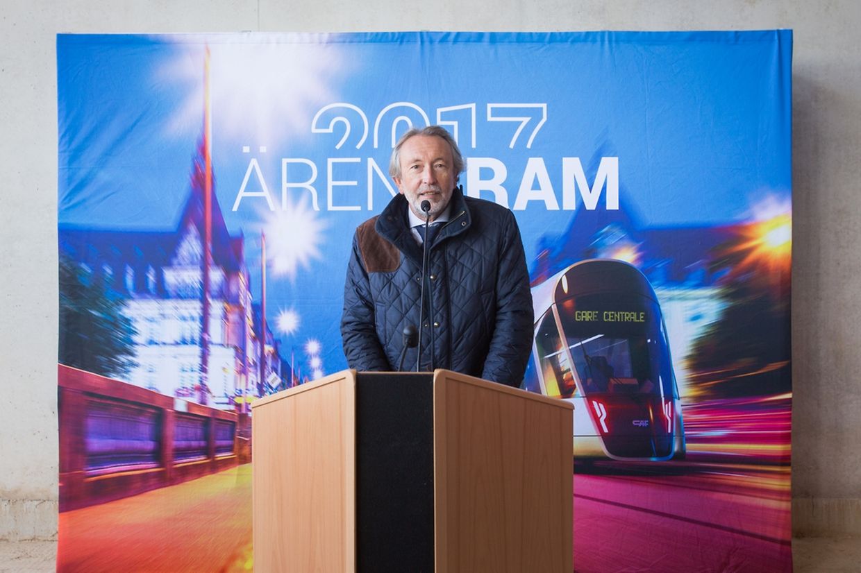 René Biwer, président de Luxtram 